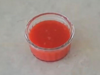 Salsa di fragole alla vaniglia