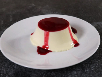 Panna cotta al cioccolato bianco