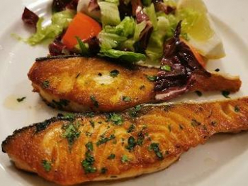Salmone gratinato