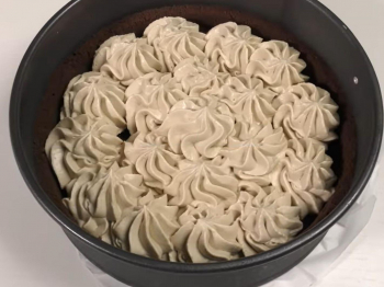 Torta fredda al caffè senza cottura