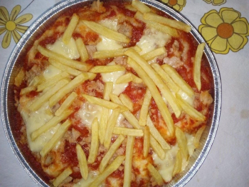 pizza alta con patate