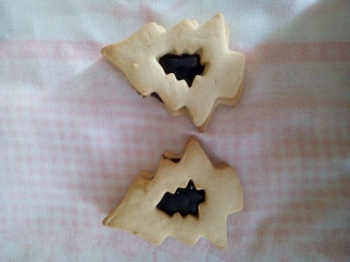 Alberelli al cioccolato fondente