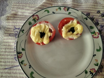 pomodori al tonno e maionese veloci