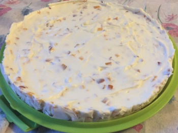 Cheesecake alle pesche