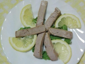 Carpaccio di tonno