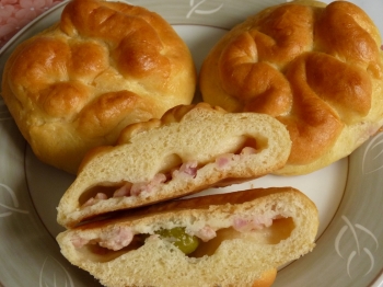 FAGOTINI CON PROSCIUTTO E CRESCENZA