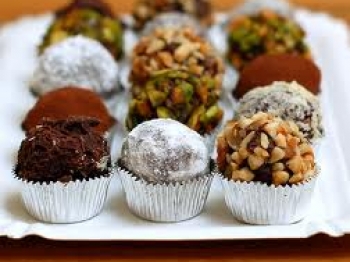 Tartufi fondenti con cocco