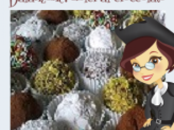Bon bon di cioccolato di Carnevale