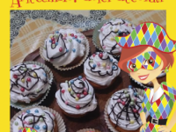 cupcake Arlecchino
