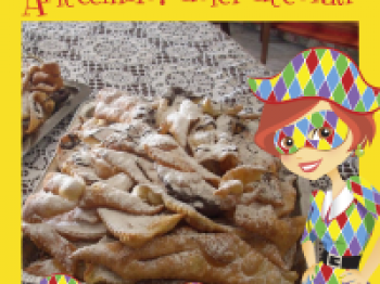 Chiacchiere, cenci o frappe semplici e al cioccolato