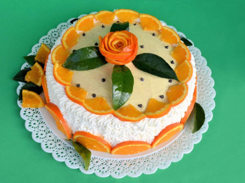 Torta arancia per Rosa 🍊