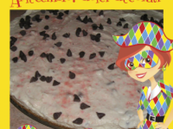 Cheesecake con ricotta e scaglie di cioccolato fondente