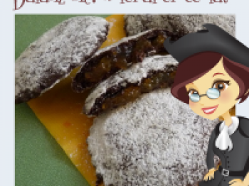 RAVIOLI AL CIOCCOLATO E ALBICOCCA COTTI AL FORNO
