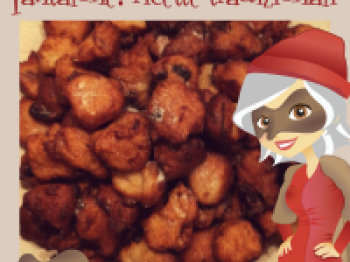 Frittelle con l'uvetta