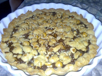 CROSTATA NUTELLA E NOCCIOLE