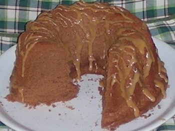 torta chiffon al caffè