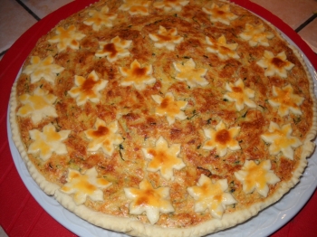 Torta salata con verdure