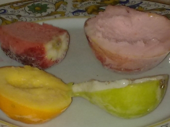 presentazione di gelato 