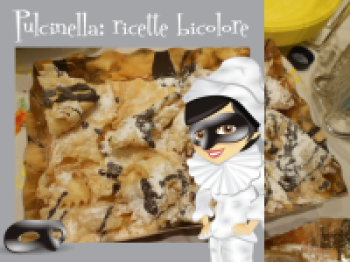 Chiacchiere al cioccolato nero