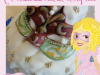 Torta maschera di carnevale!
