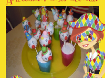 CAKE POPS PAGLIACCIO