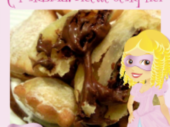 chiacchiere col cuore di nutella