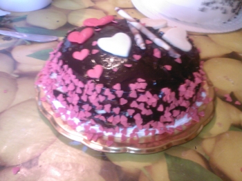 Torta di san valentino