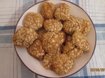Biscotti con avena