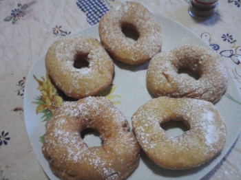 Donut alla panna acida