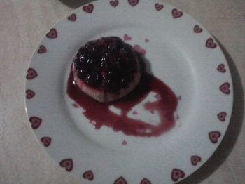 Panna cotta all'amarena