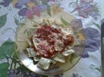 Ravioli con ricotta e spinaci