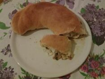 Rotolo funghi, salsicce e provola