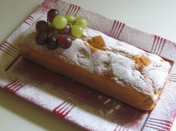 Plumcake all'uva