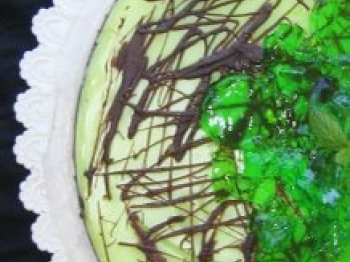 Cheesecake "after eight" senza cheese