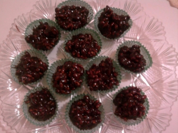 Praline al riso soffiato
