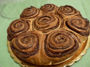 Torta delle rose alla nutella