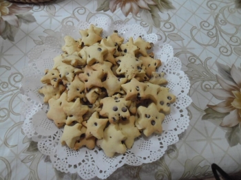 Biscotti con gocce di cioccolato
