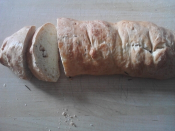 Pane rosmarino e pancetta