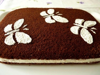 Torta paradiso al cacao