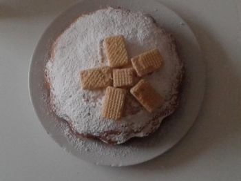 torta con wafer di SACRE