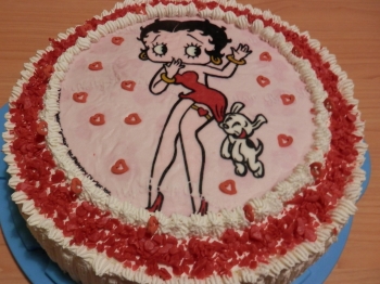 Torta Betty boop