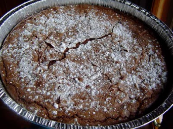 Torta al cioccolato e mandorle
