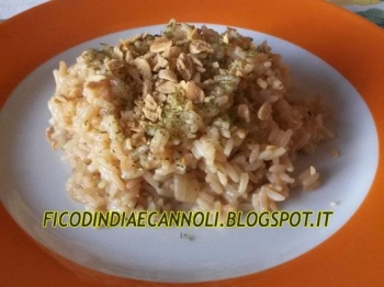 Risotto allo Zibibbo e Mandorle