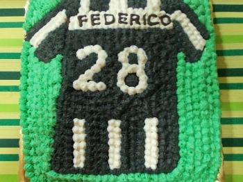 Torta maglia Juventina