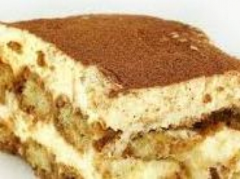 Tiramisù senza mascarpone