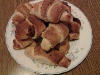Croissant con soli albumi