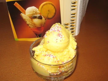 Gelato di mango