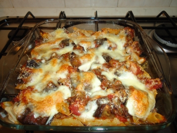 PASTA AL FORNO CON MELANZANE !!!