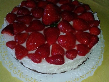 Cheesecake con le fragole