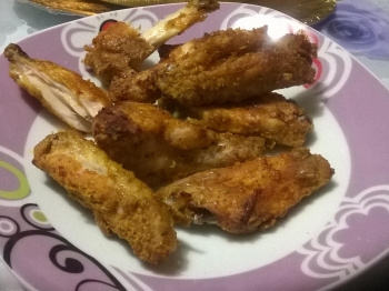 ali di pollo speziate(issime)